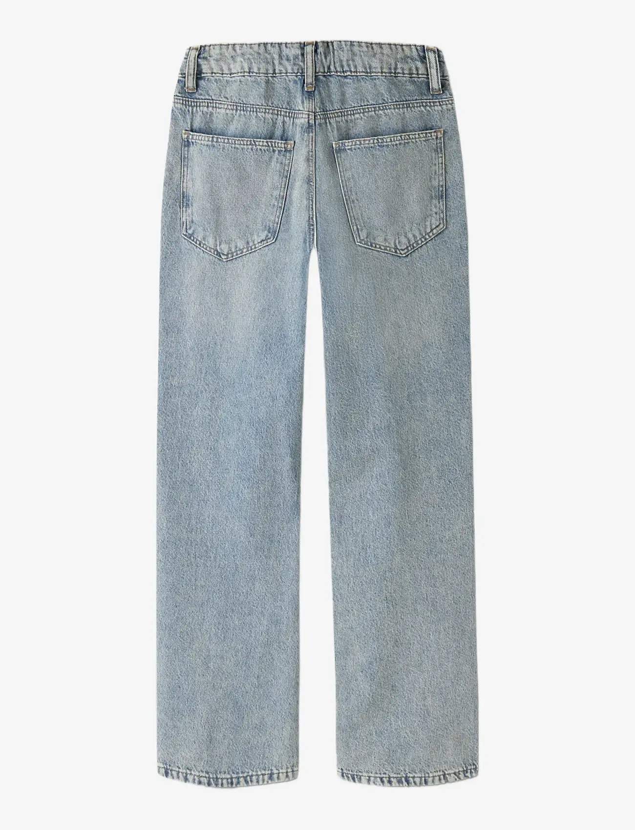 LMTD - NLMBIRT DNM LOOSE PANT - loose jeans - light blue denim - 1