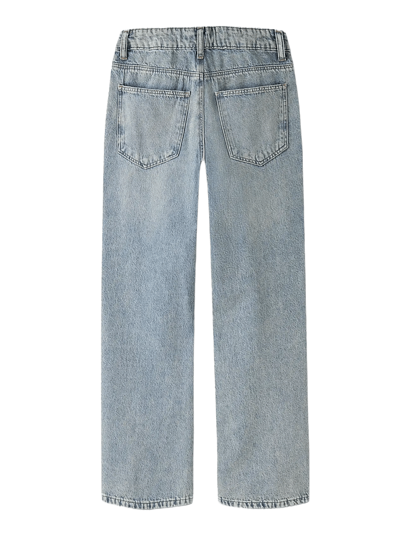 LMTD - NLMBIRT DNM LOOSE PANT - loose jeans - light blue denim - 1