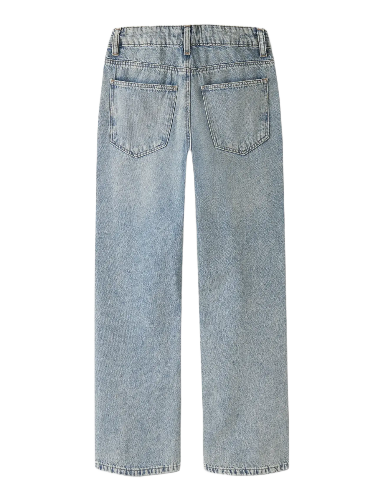 LMTD - NLMBIRT DNM LOOSE PANT - loose jeans - light blue denim - 1