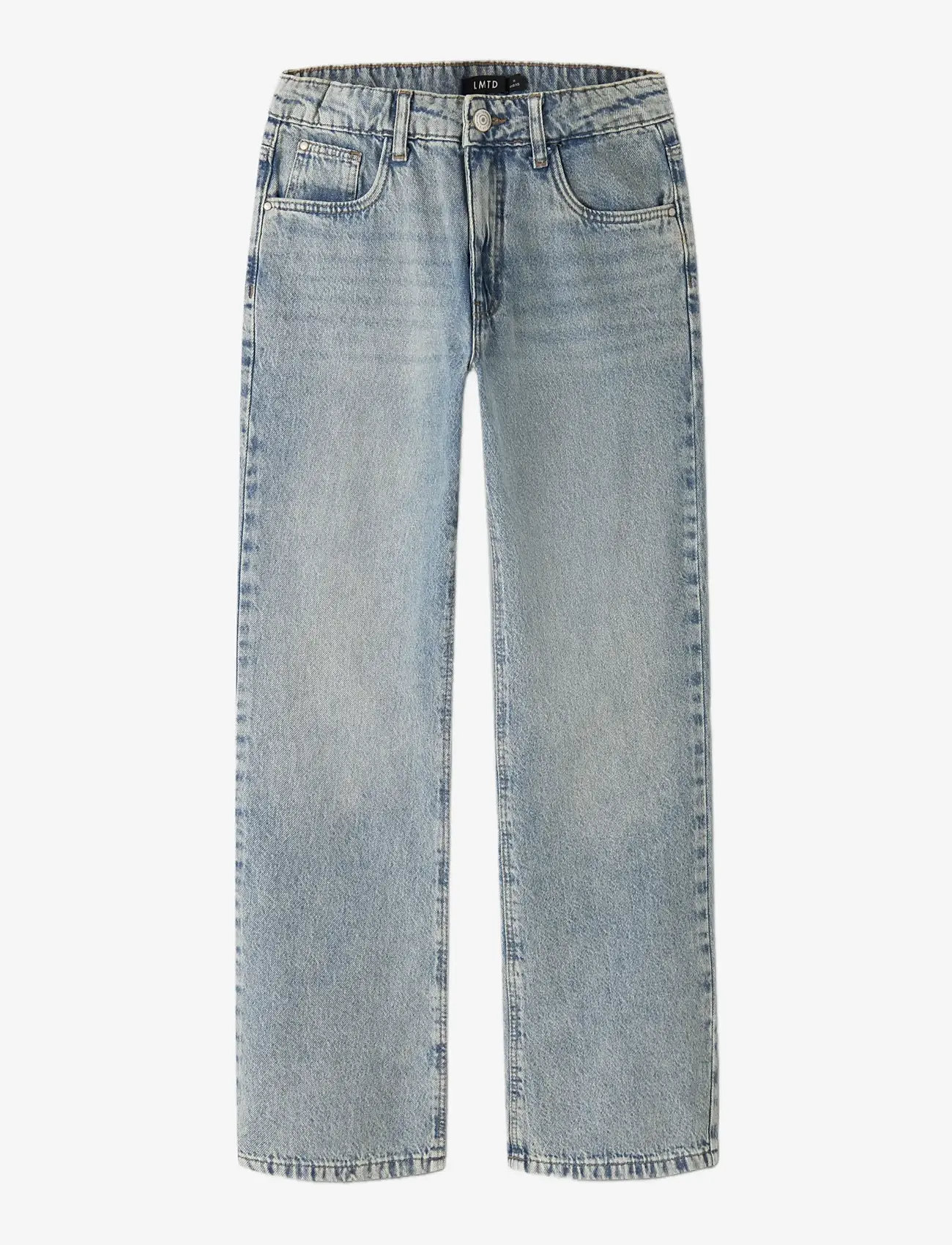 LMTD - NLMBIRT DNM LOOSE PANT - loose jeans - light blue denim - 2
