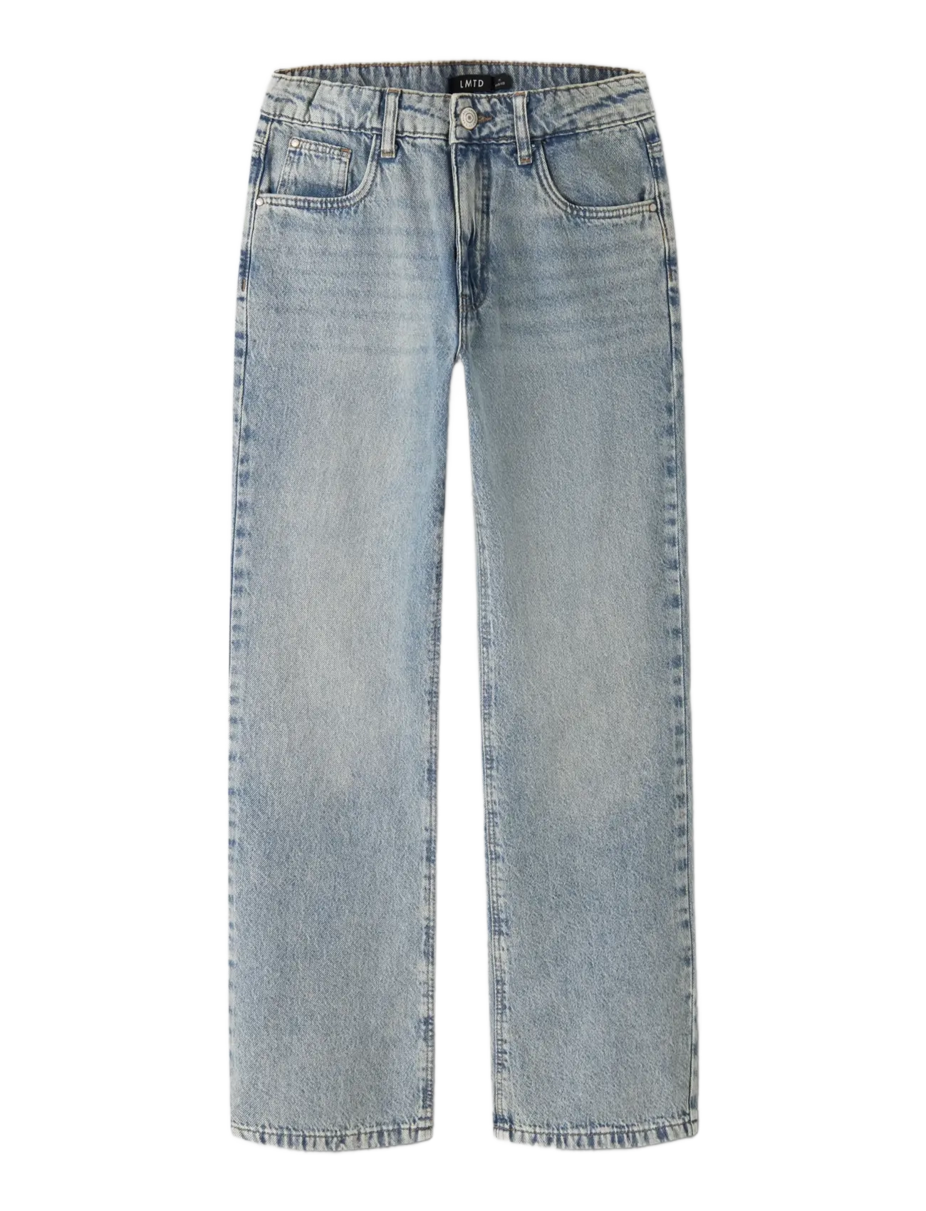 LMTD - NLMBIRT DNM LOOSE PANT - loose jeans - light blue denim - 2