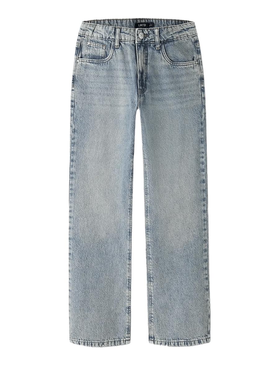 LMTD - NLMBIRT DNM LOOSE PANT - loose jeans - light blue denim - 2