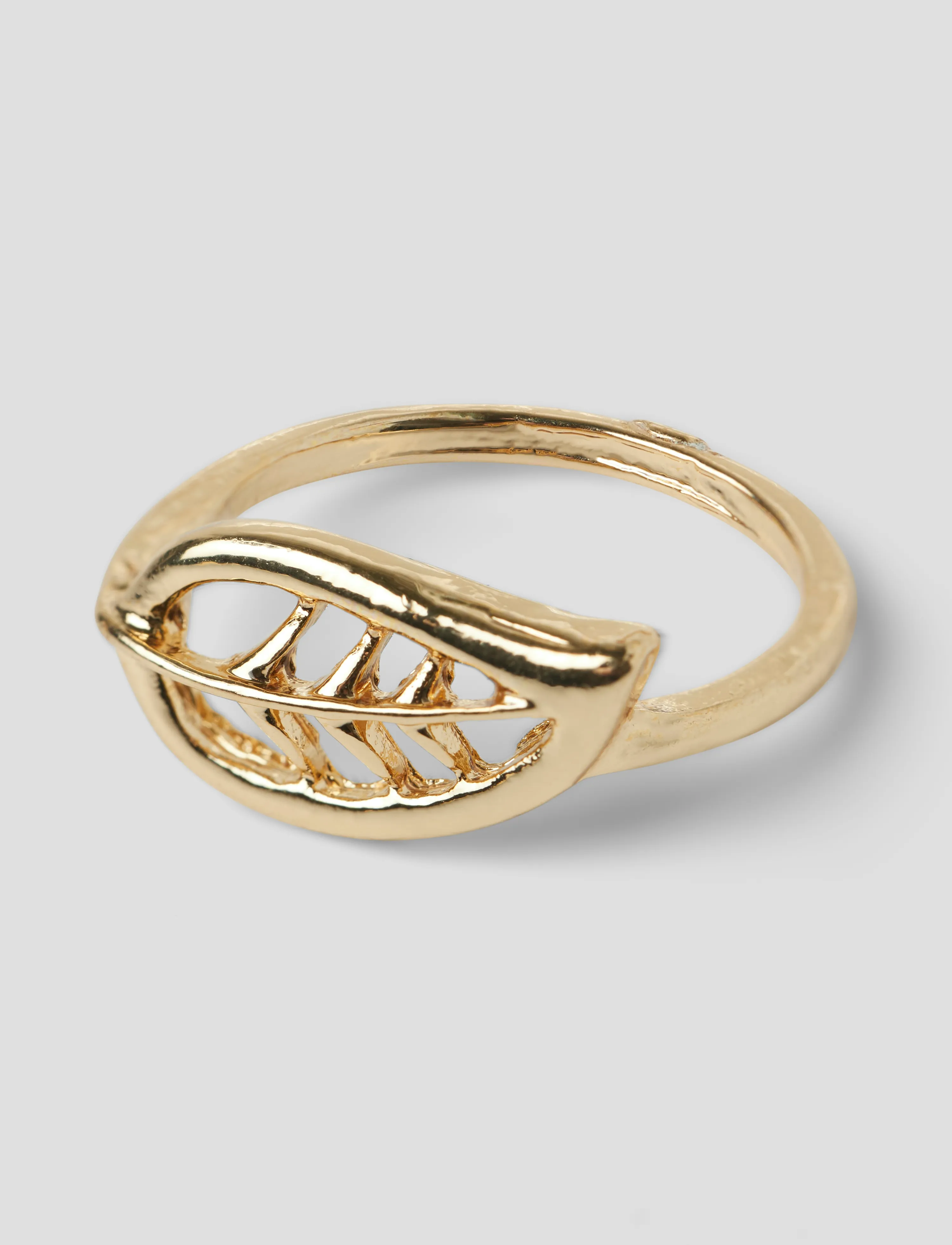 LMTD Nlfleafi Ring, One Size, Kids Jewellery, Gold - Rings, Kinder