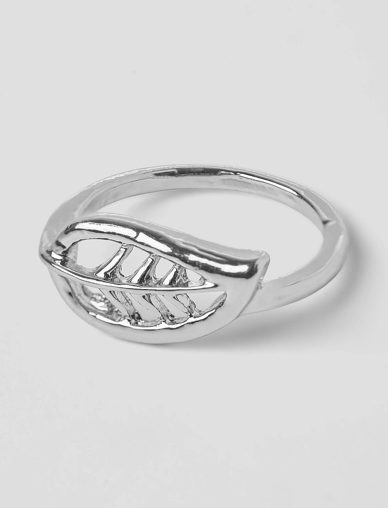 LMTD - NLFLEAFI RING - ringe - silver - 0
