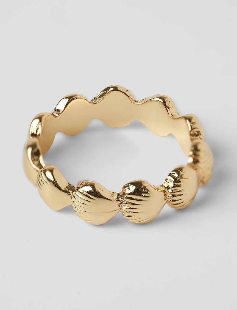 LMTD - NLFSHELLI RING - ringe - gold colour - 0