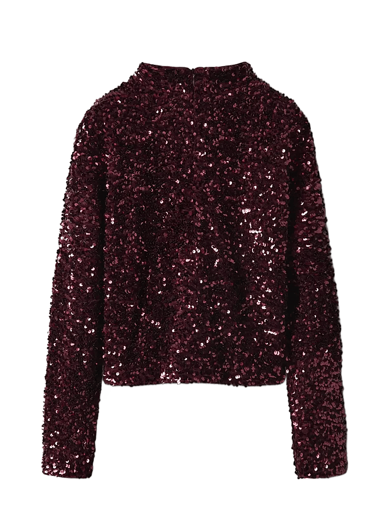 LMTD - NLFGLAM LS SHORT S TOP - blusen & tuniken - fig - 2