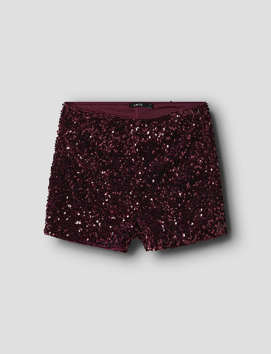 LMTD - NLFGLAM SHORTS - casual shorts - fig - 0