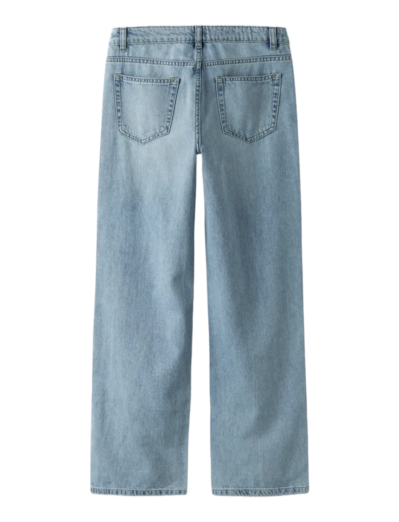 LMTD - NLFBETT DNM LW R STRAIGHT PANT NOOS - regular jeans - light blue denim - 2
