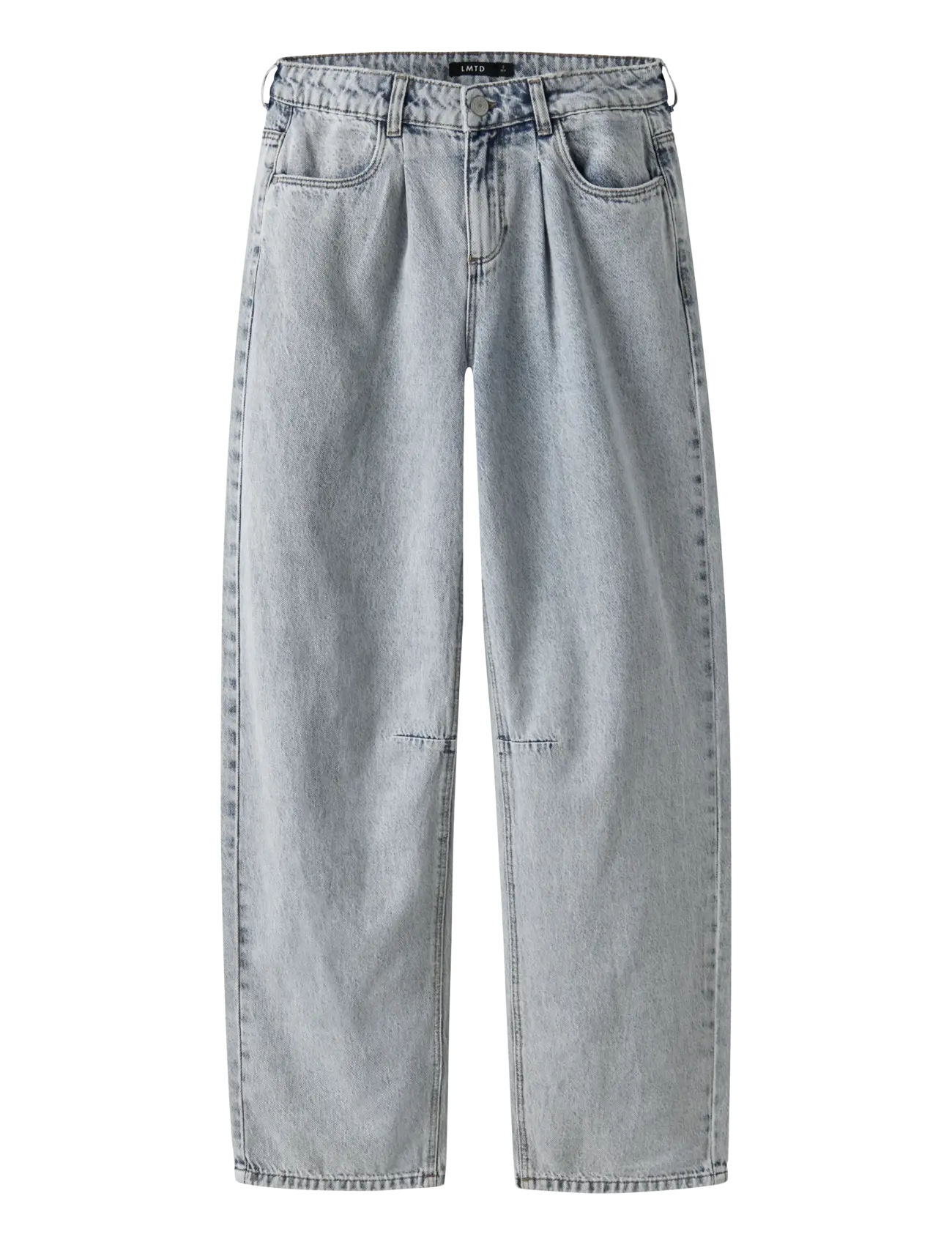 LMTD NLFBIRM NW BALLOON PANT NOOS - Tøj - LIGHT BLUE DENIM / blue