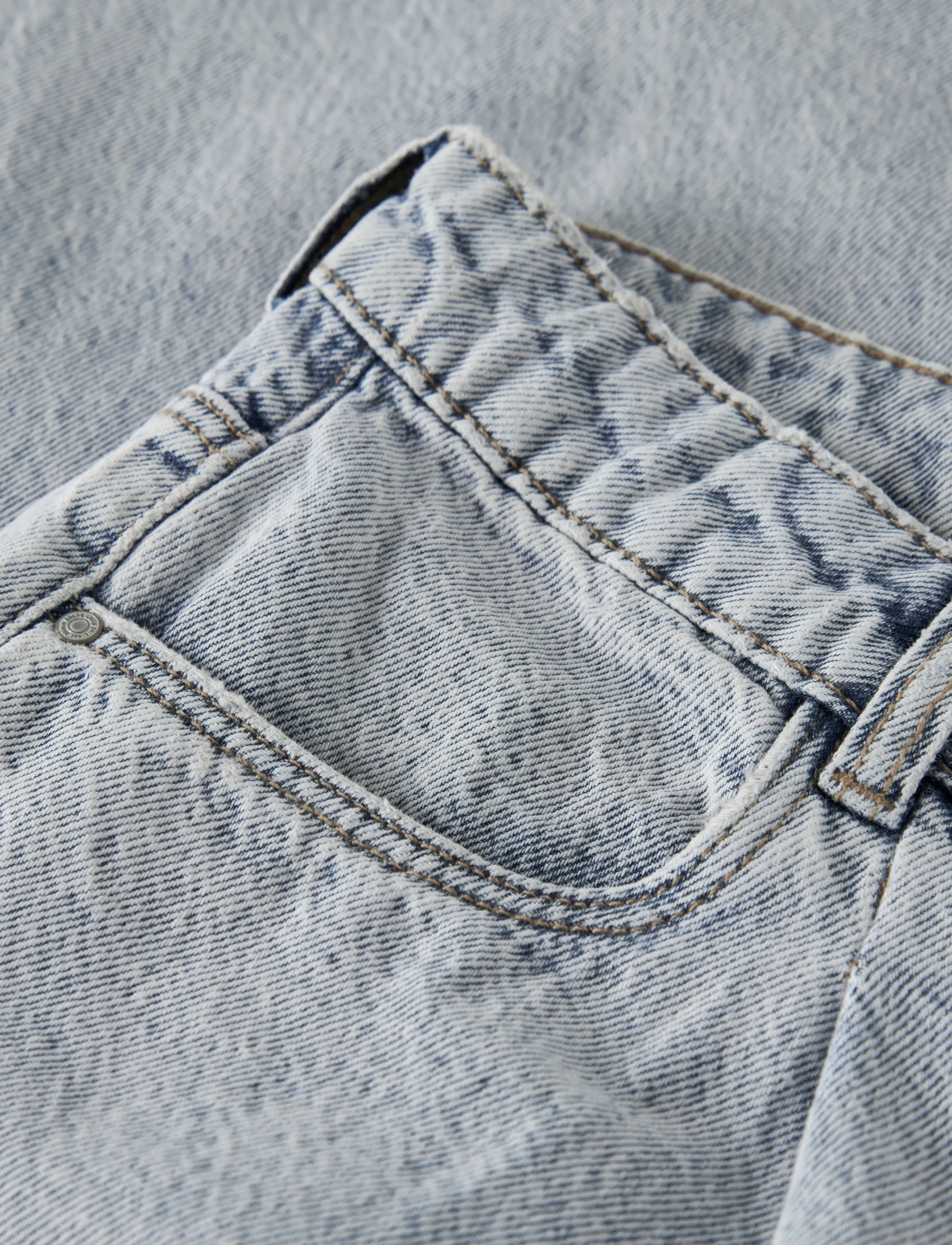 LMTD - NLFBIRM NW BALLOON PANT NOOS - loose jeans - light blue denim - 4