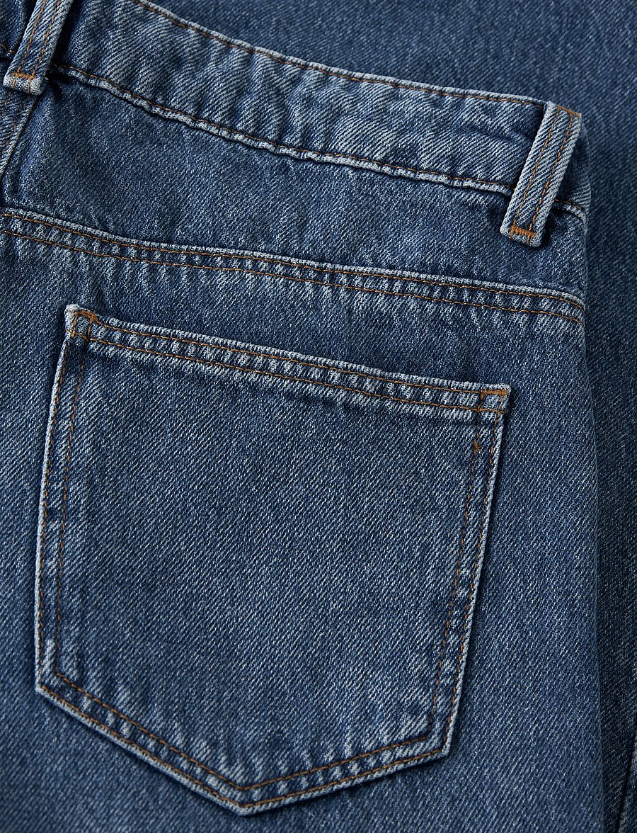 LMTD - NLFBIRM NW BALLOON PANT NOOS - loose jeans - medium blue denim - 2
