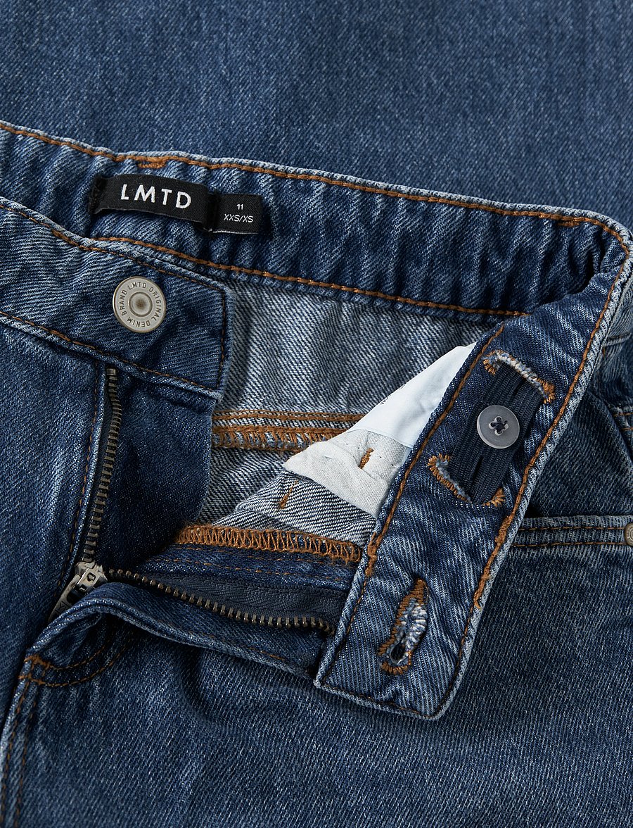 LMTD - NLFBIRM NW BALLOON PANT NOOS - loose jeans - medium blue denim - 3