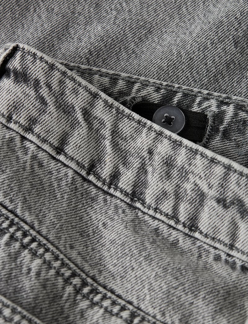 LMTD - NLFBIRM LW WIDE PANT NOOS - laia säärega teksad - light grey denim - 3