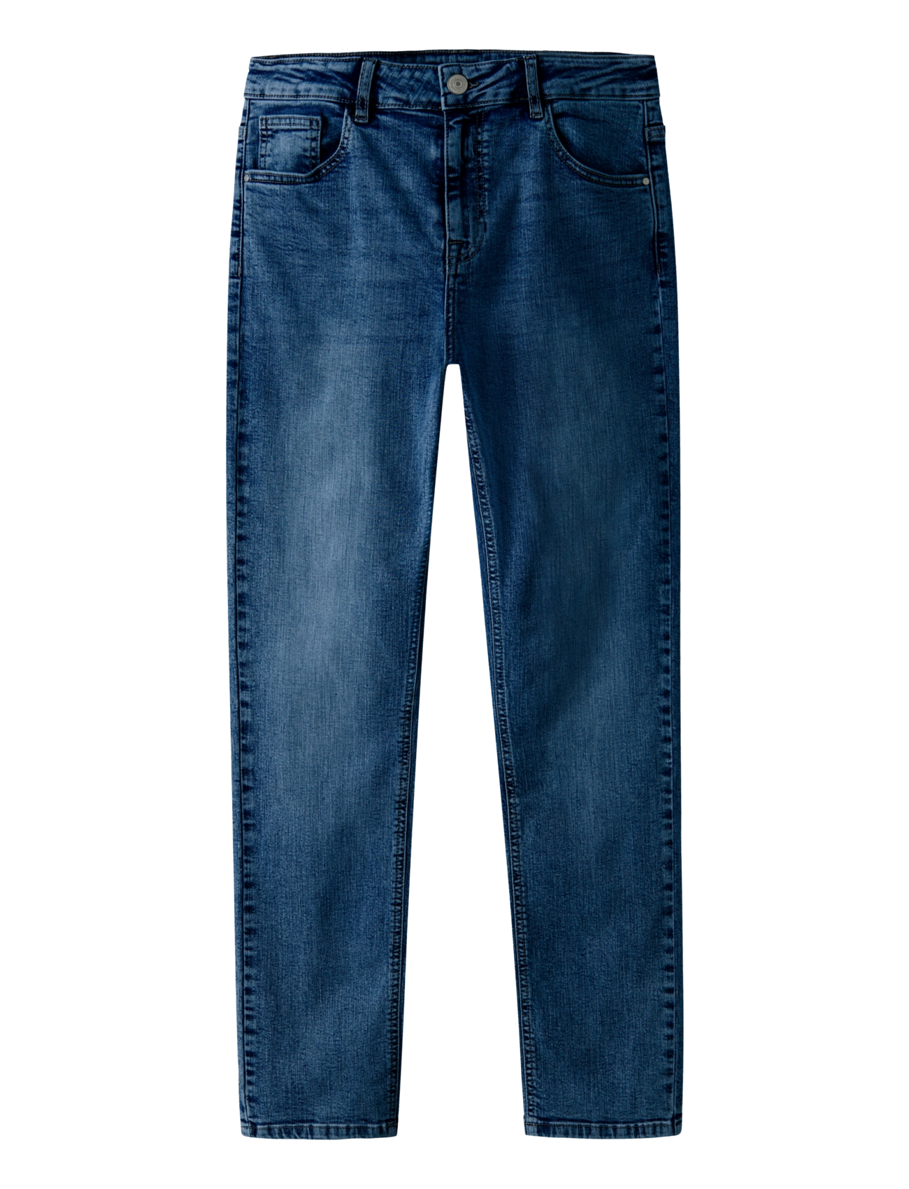 LMTD NLMBLIX DNM R SLIM PANT - LMTD - DARK BLUE DENIM / blue