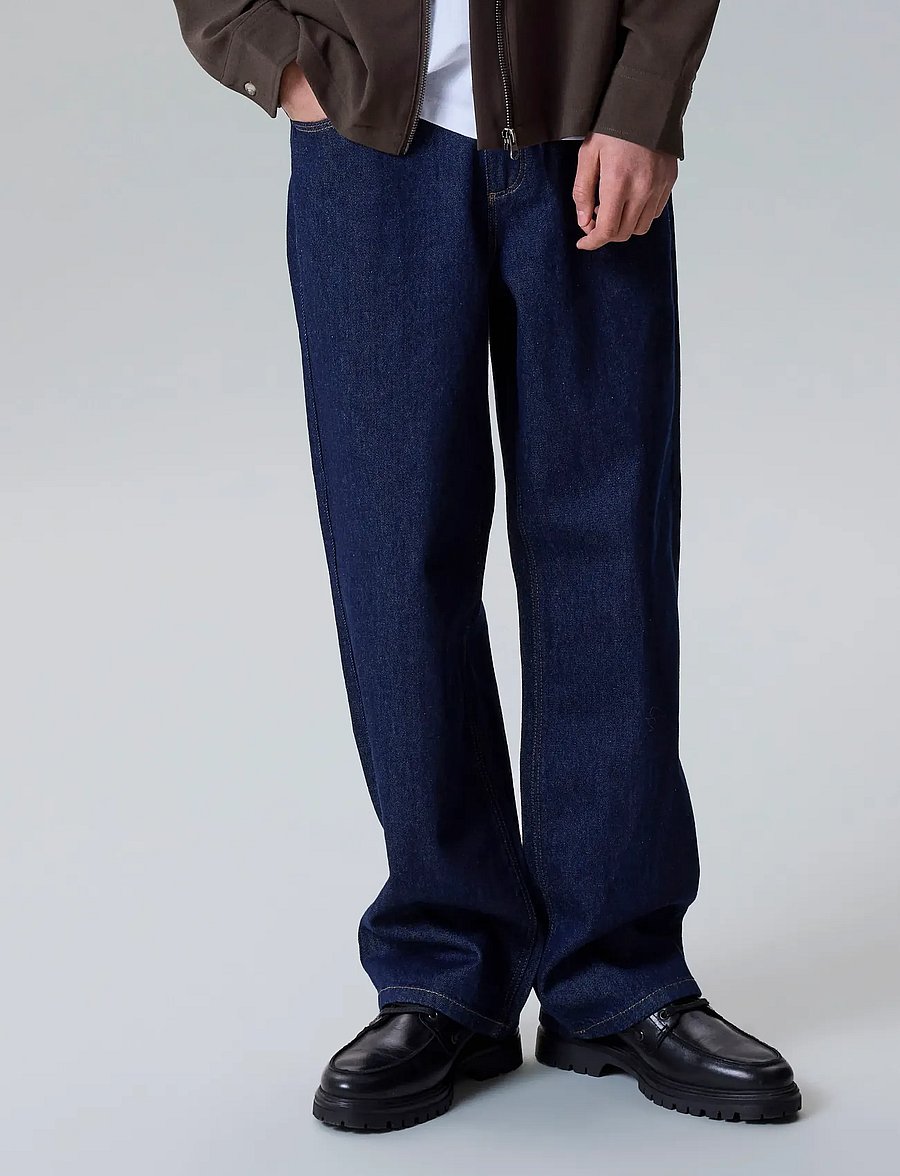 LMTD - NLMBIRM DNM R LOOSE PANT NOOS - regular jeans - dark blue denim - 2