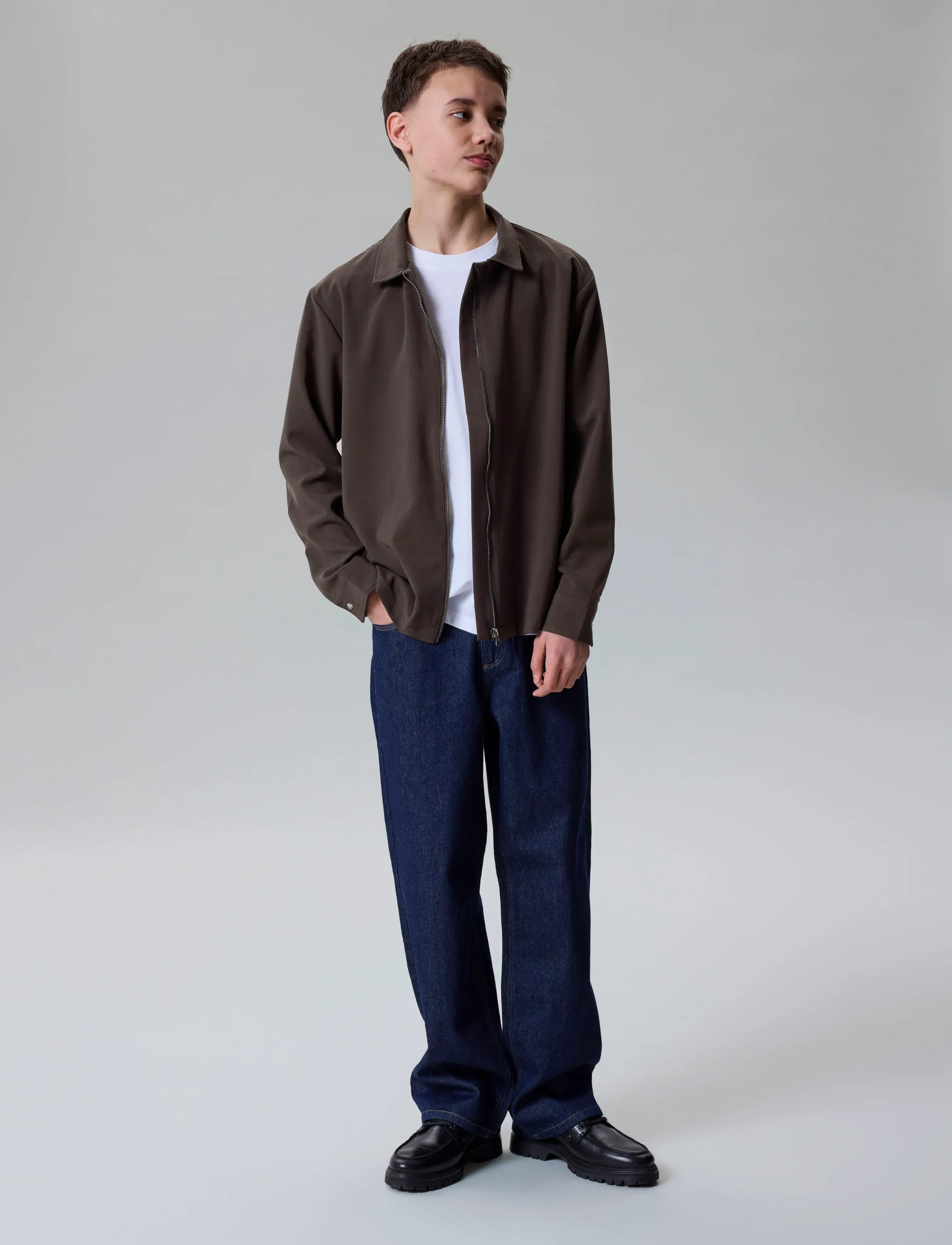 LMTD - NLMBIRM DNM R LOOSE PANT NOOS - regular jeans - dark blue denim - 3
