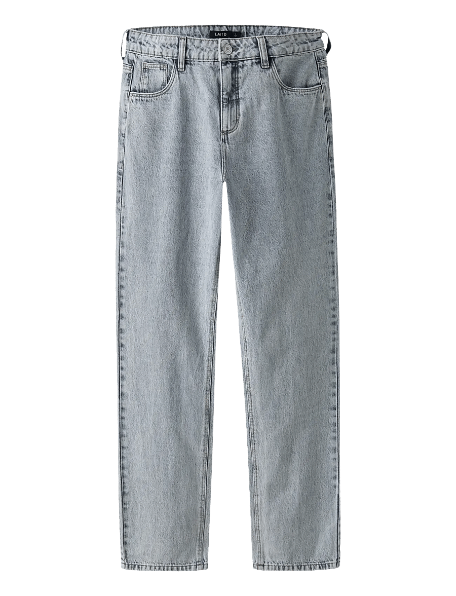 LMTD - NLMBIRM DNM R LOOSE PANT NOOS - tavalised teksad - light blue denim - 1