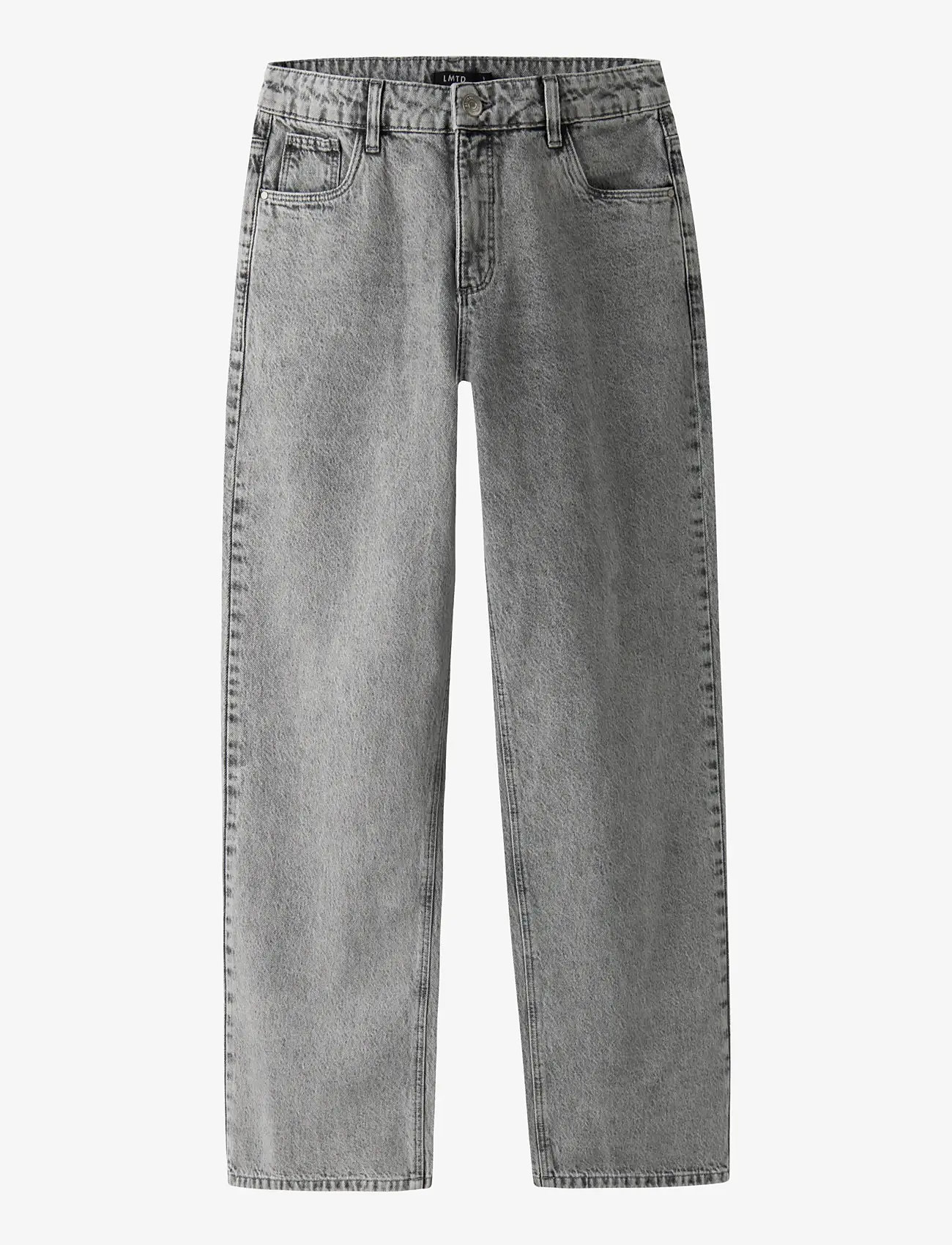 LMTD - NLMBIRM DNM R LOOSE PANT NOOS - regular jeans - light grey denim - 1