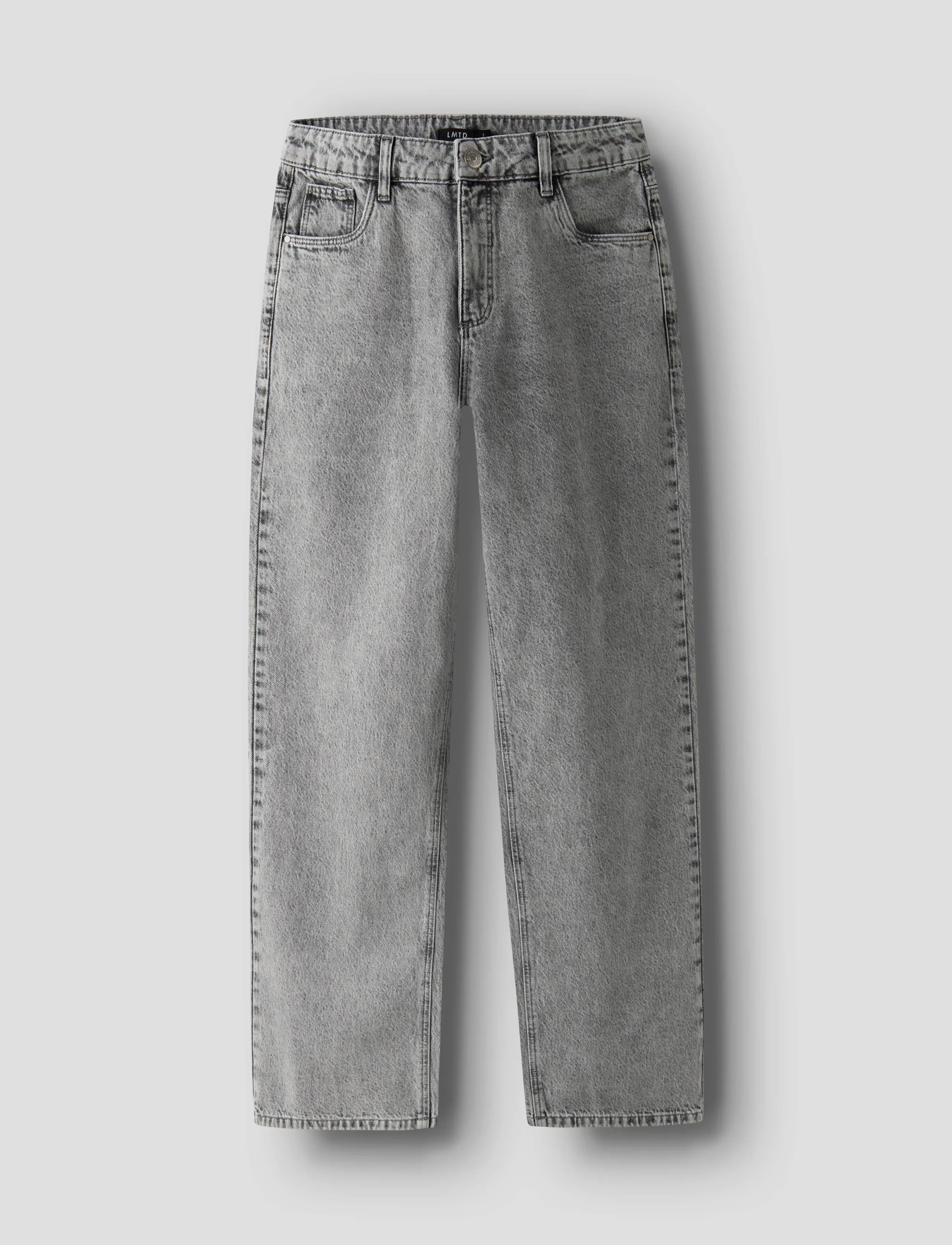 LMTD NLMBIRM DNM R LOOSE PANT NOOS - Jeans - LIGHT GREY DENIM / grey