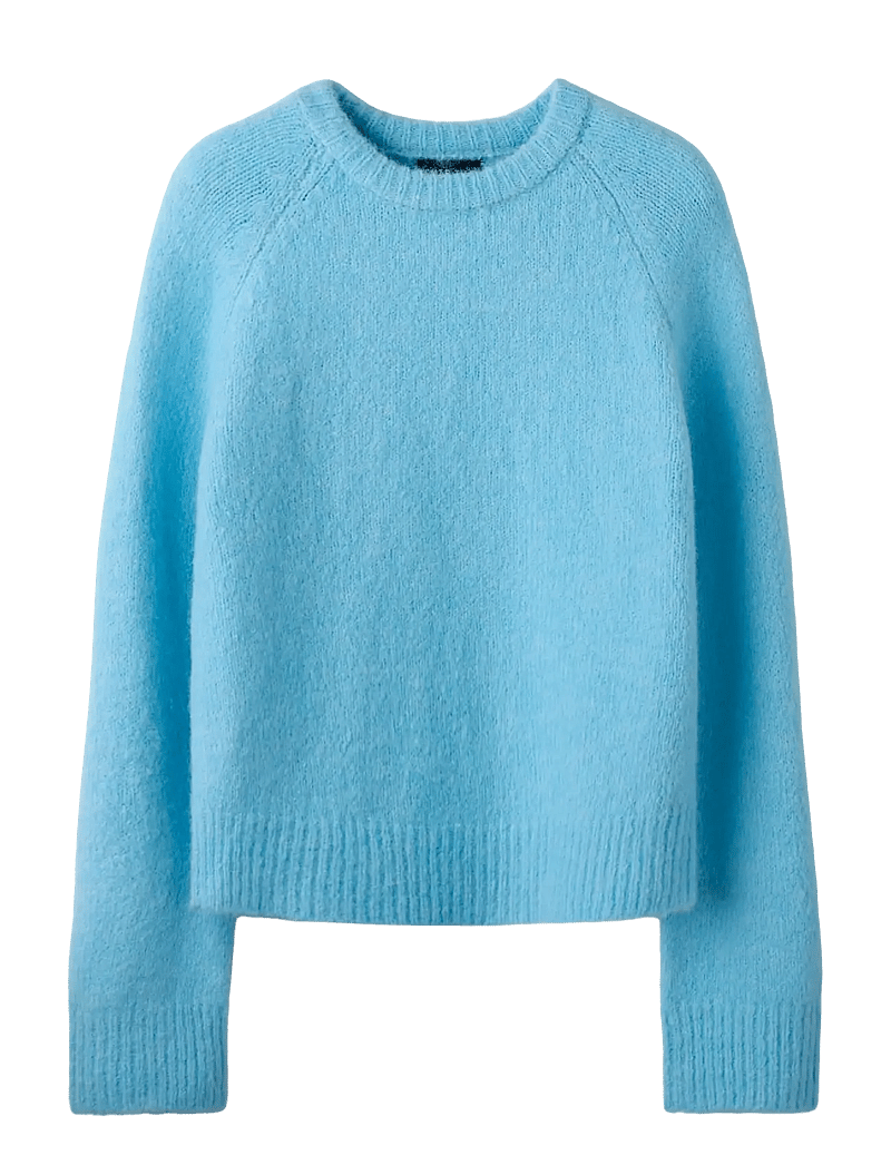 LMTD - NLFBULLO LS SHORT KNIT - pullover - ice water - 0