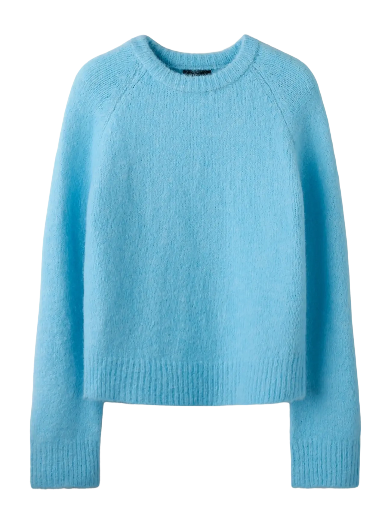 LMTD NLFBULLO LS SHORT KNIT - Pullover - ICE WATER / blue