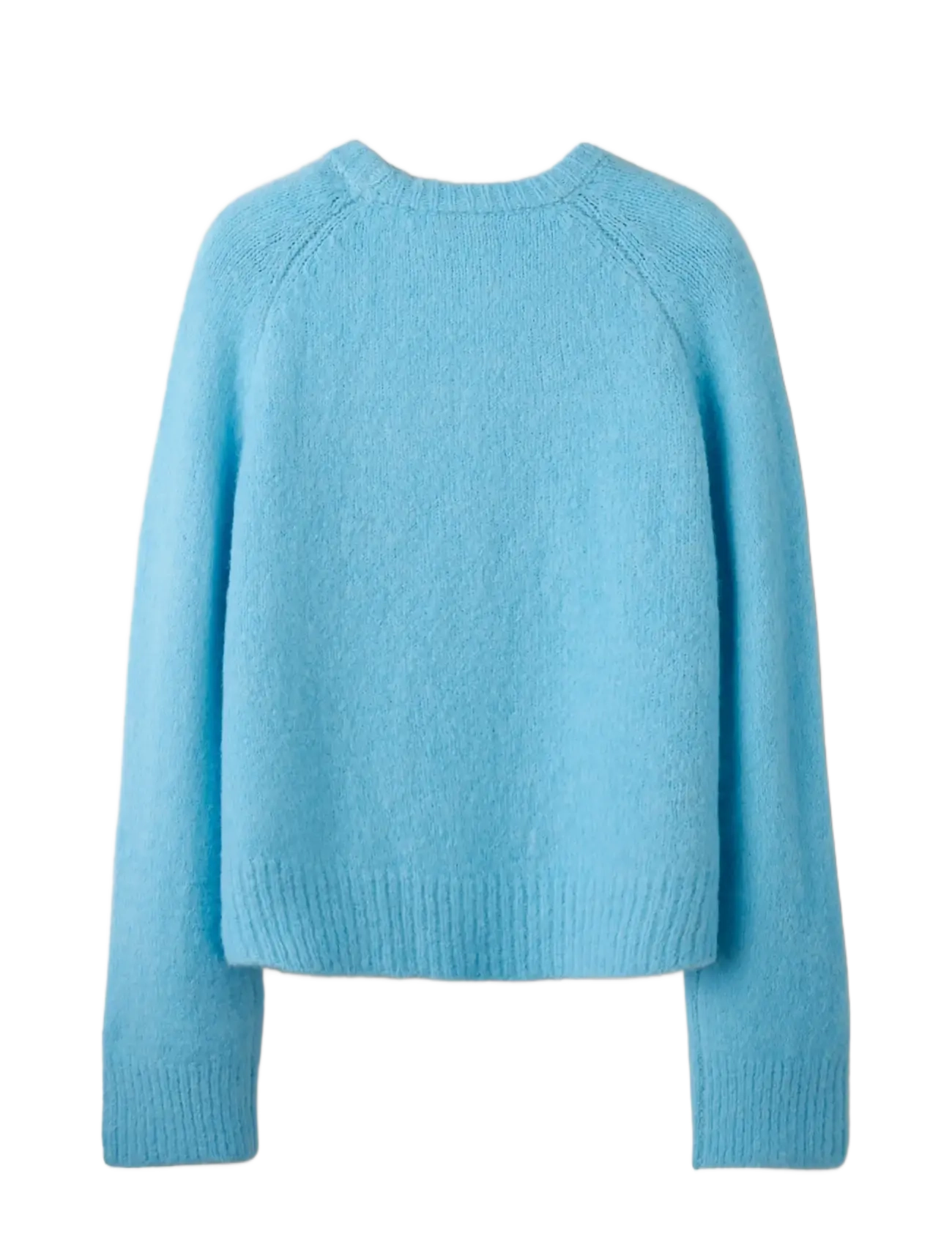 LMTD - NLFBULLO LS SHORT KNIT - trøjer - ice water - 1