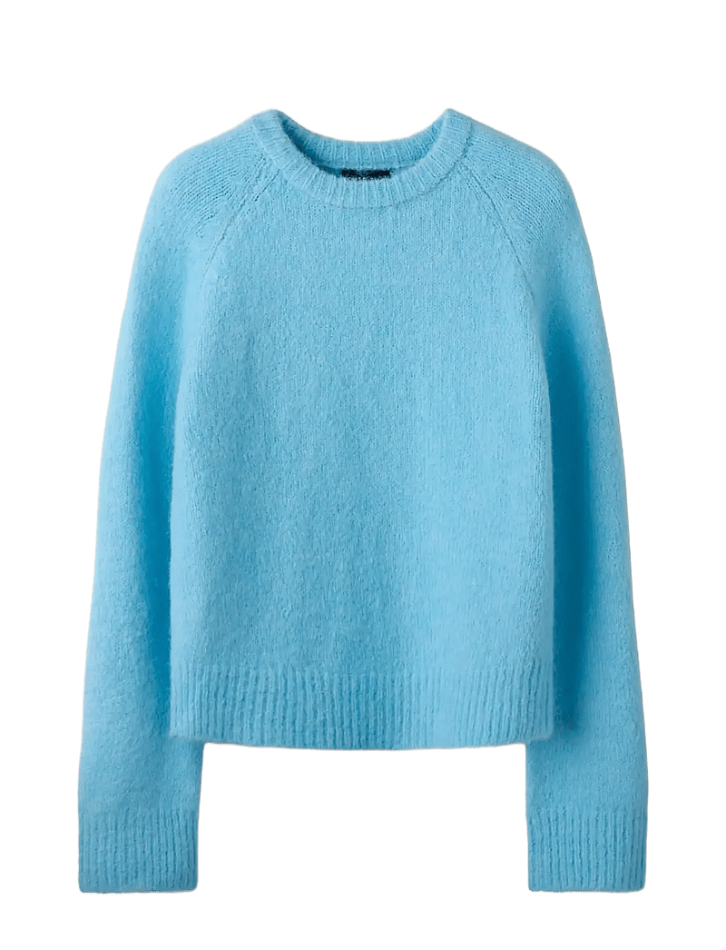LMTD - NLFBULLO LS SHORT KNIT - pullover - ice water - 2