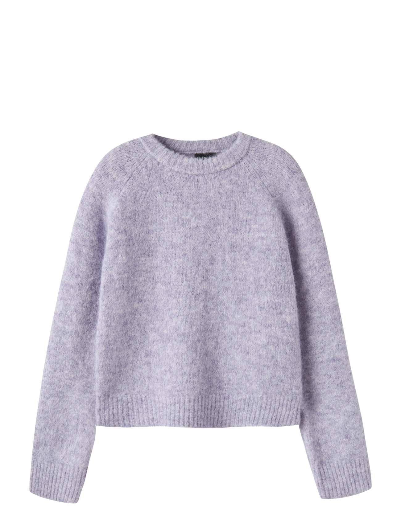 LMTD NLFBULLO LS SHORT KNIT - Riided - MISTY LILAC / purple
