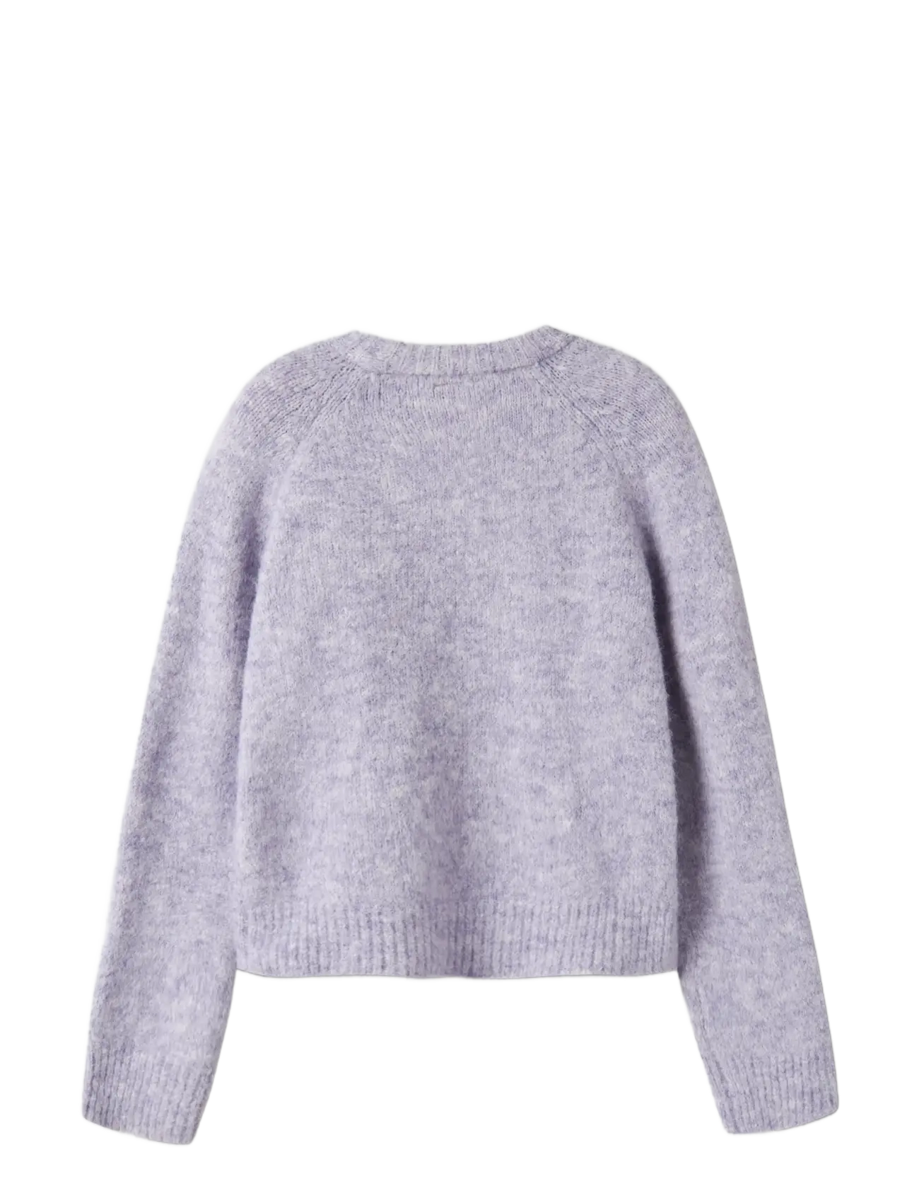 LMTD - NLFBULLO LS SHORT KNIT - džemprid - misty lilac - 1