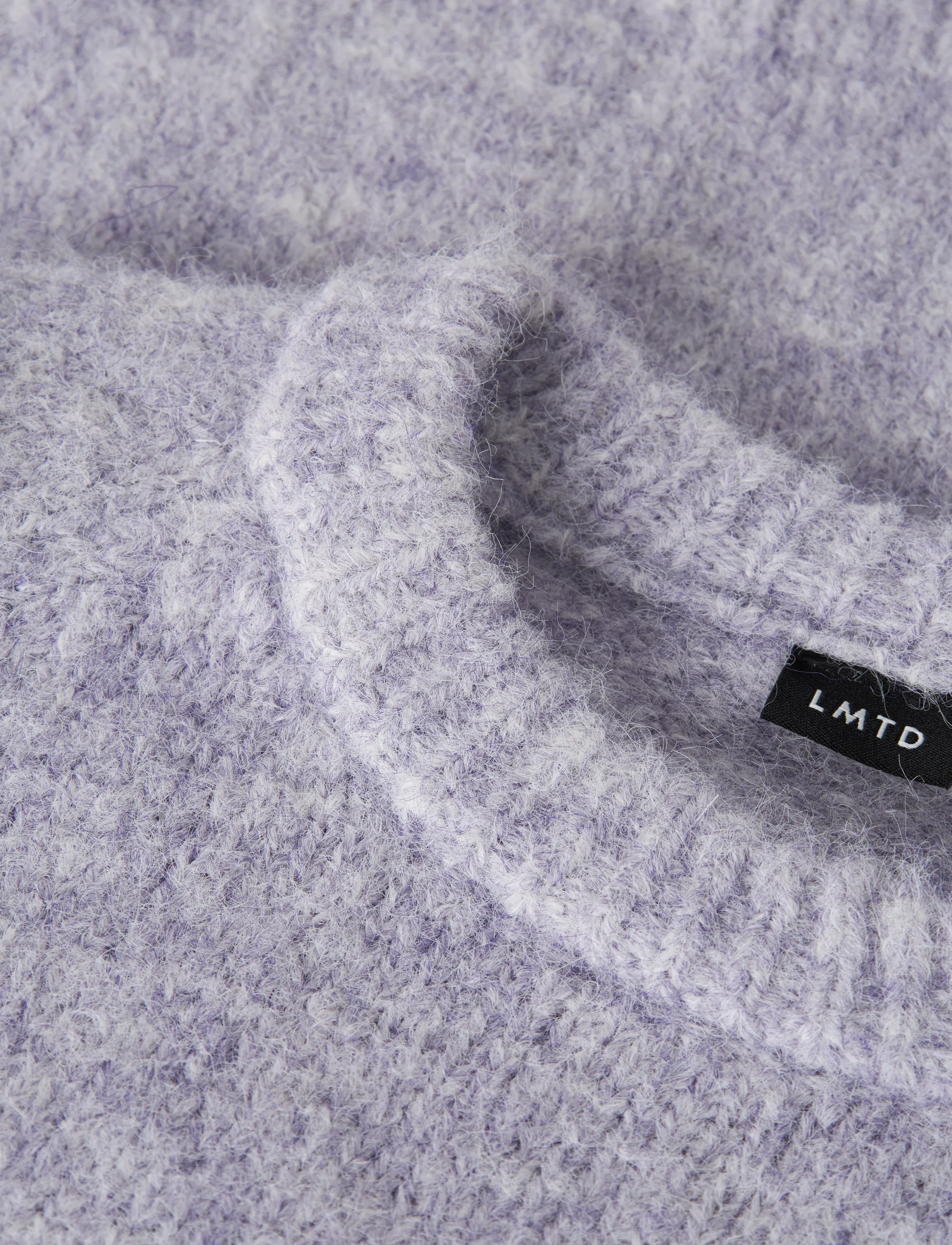 LMTD - NLFBULLO LS SHORT KNIT - džemprid - misty lilac - 3