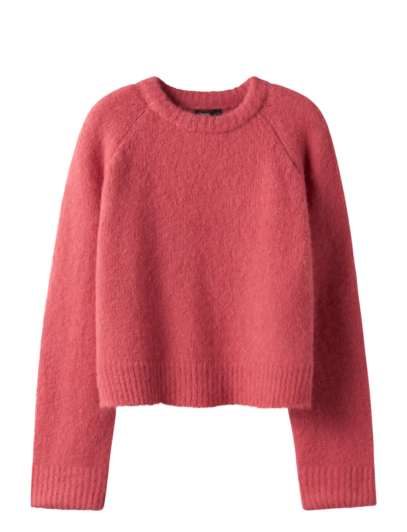 LMTD NLFBULLO LS SHORT KNIT - Strik - PARTY PUNCH / pink/rose