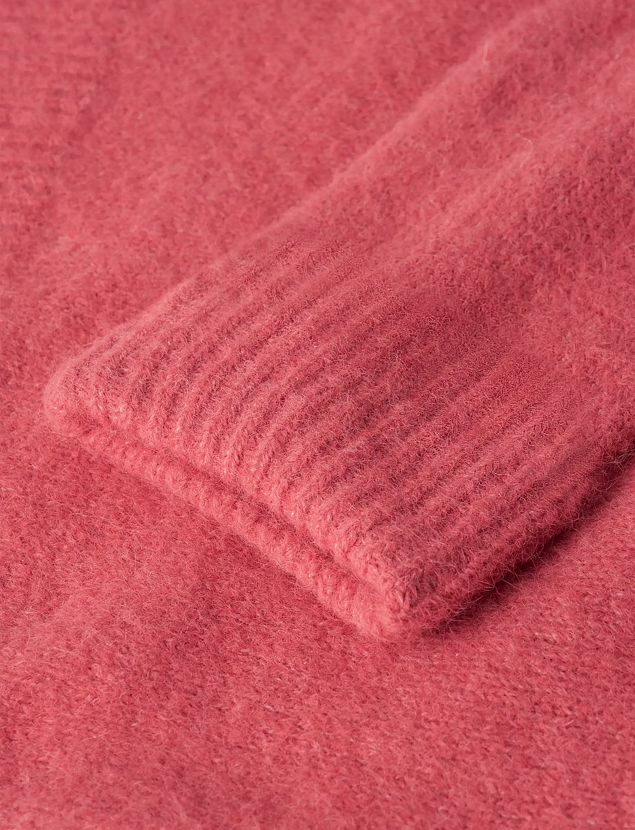 LMTD - NLFBULLO LS SHORT KNIT - peysur - party punch - 3