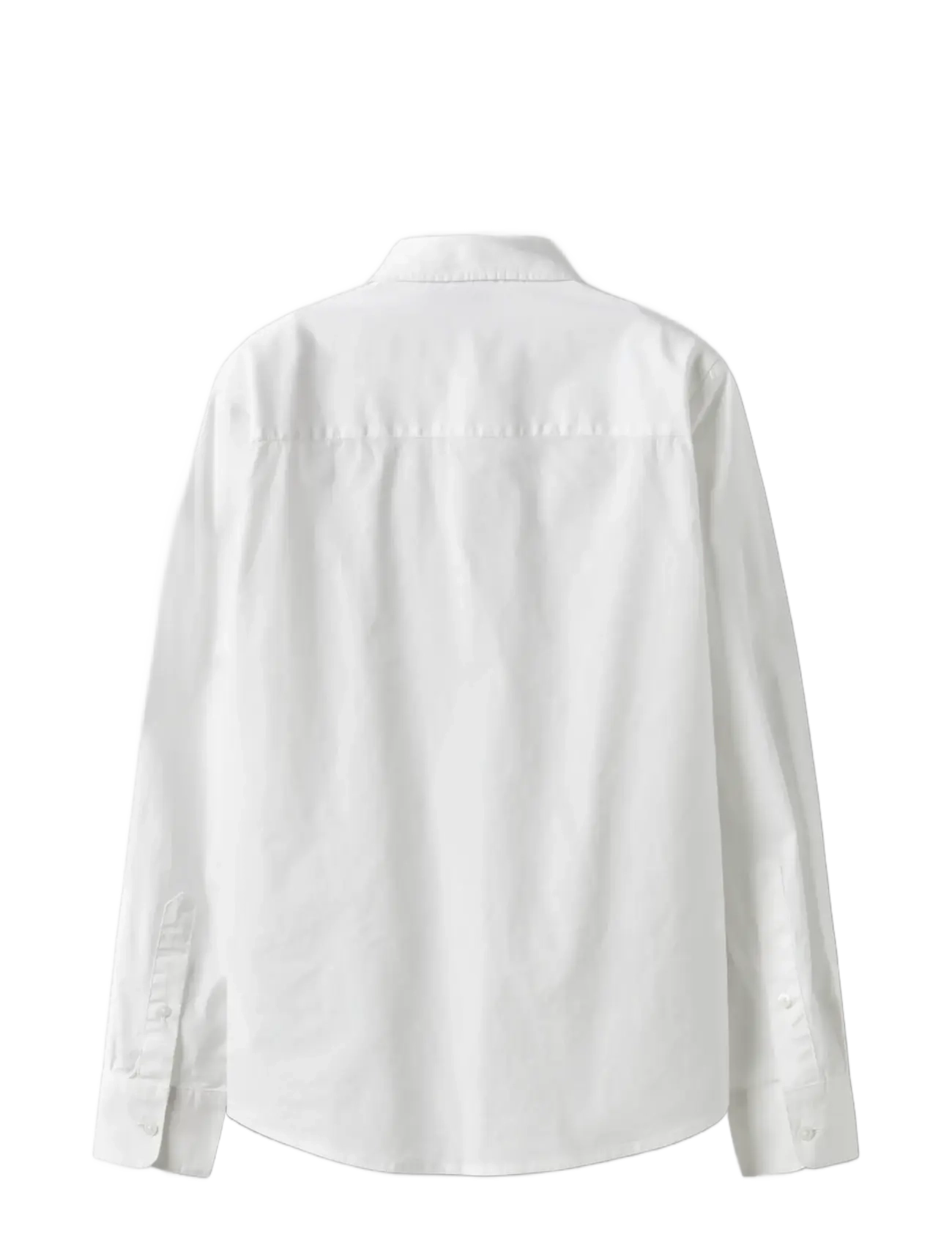 LMTD - NLMMORTEN LS SLIM SHIRT - overhemden met lange mouwen - bright white - 1