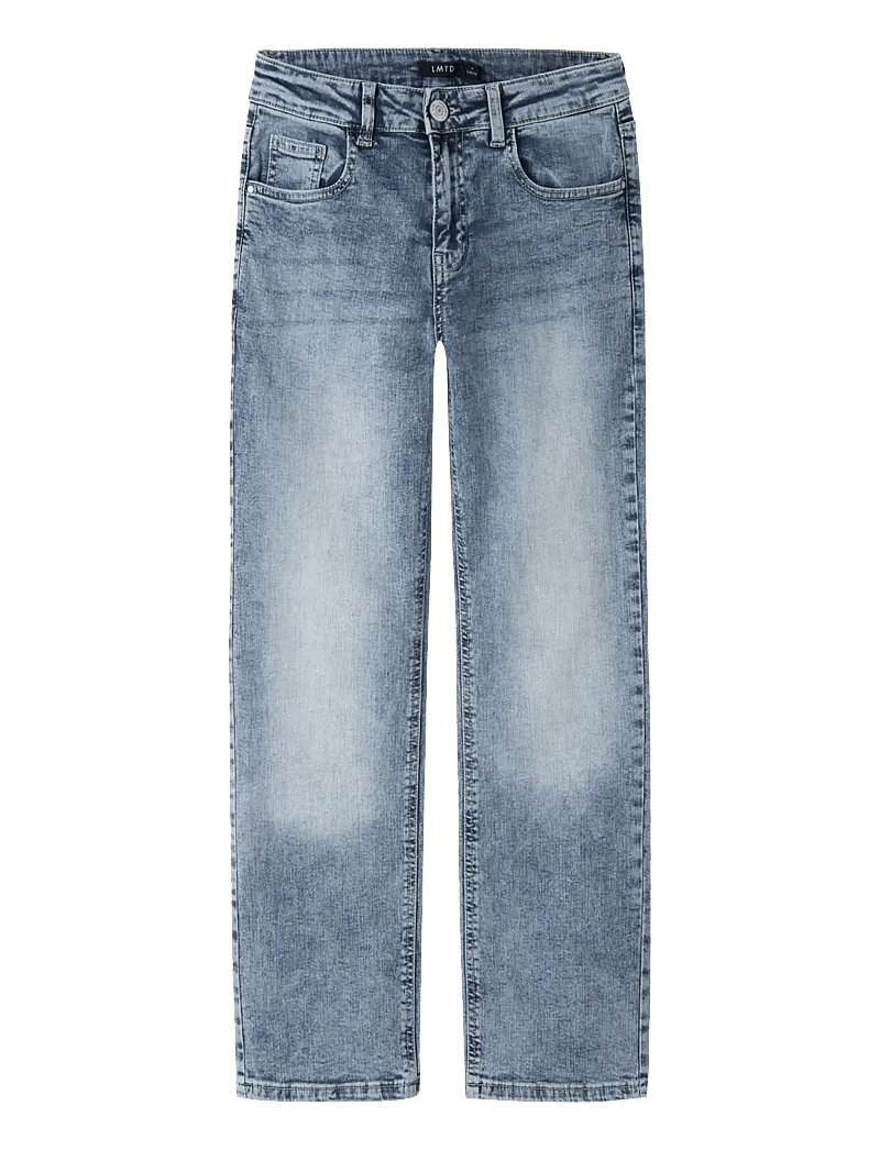 LMTD - NLMBLIX DNM R STRAIGHT PANT - tavalised teksad - light blue denim - 1