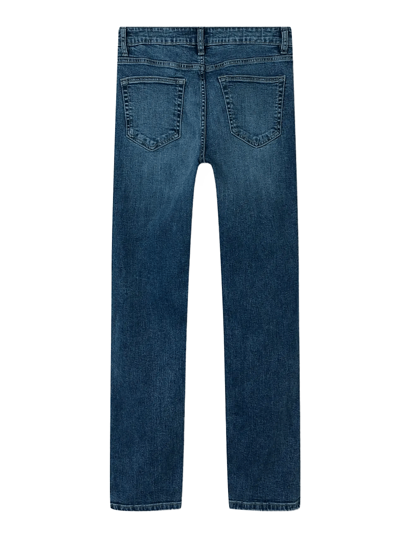 LMTD - NLMBLIX DNM R STRAIGHT PANT - regular jeans - medium blue denim - 1