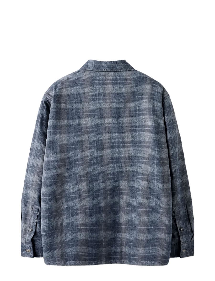 LMTD - NLMBLAKE LS ZIP SHIRT - overshirts - dark sapphire - 1