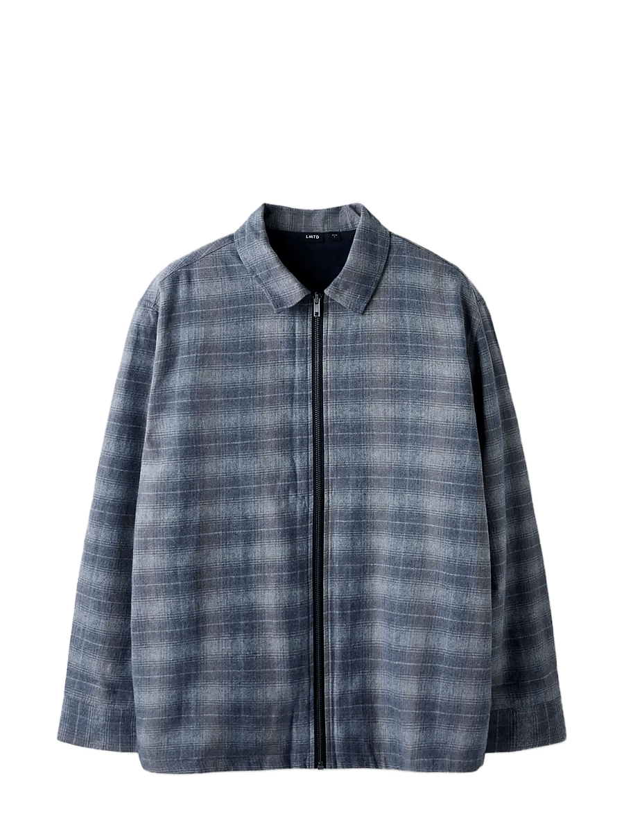 LMTD - NLMBLAKE LS ZIP SHIRT - overshirts - dark sapphire - 2