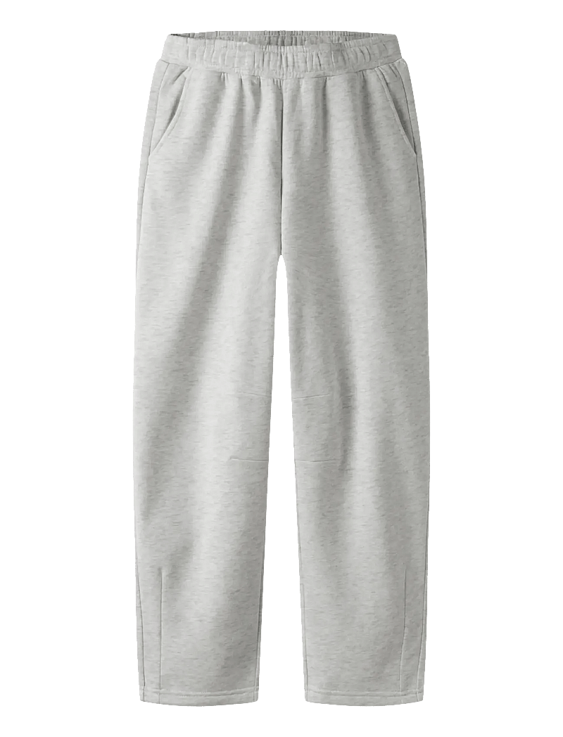 LMTD - NLFNIZU LW BALLOON LC SWEATPANT - mjukisbyxor - light grey melange - 1