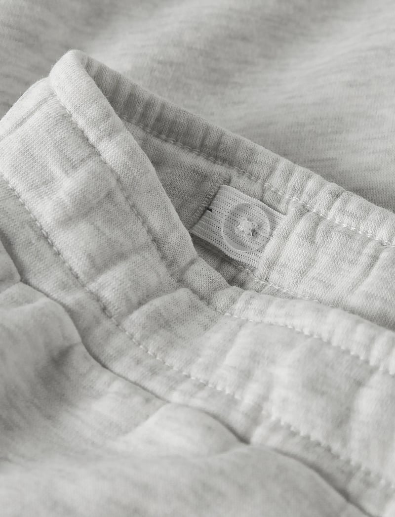 LMTD - NLFNIZU LW BALLOON LC SWEATPANT - mjukisbyxor - light grey melange - 4