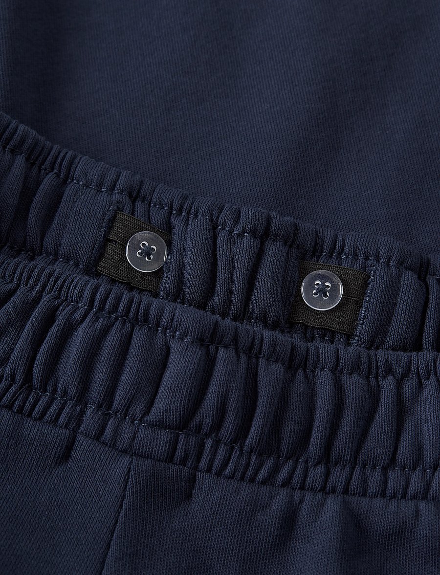LMTD - NLFNIZU LW BALLOON LC SWEATPANT - mjukisbyxor - navy blazer - 2