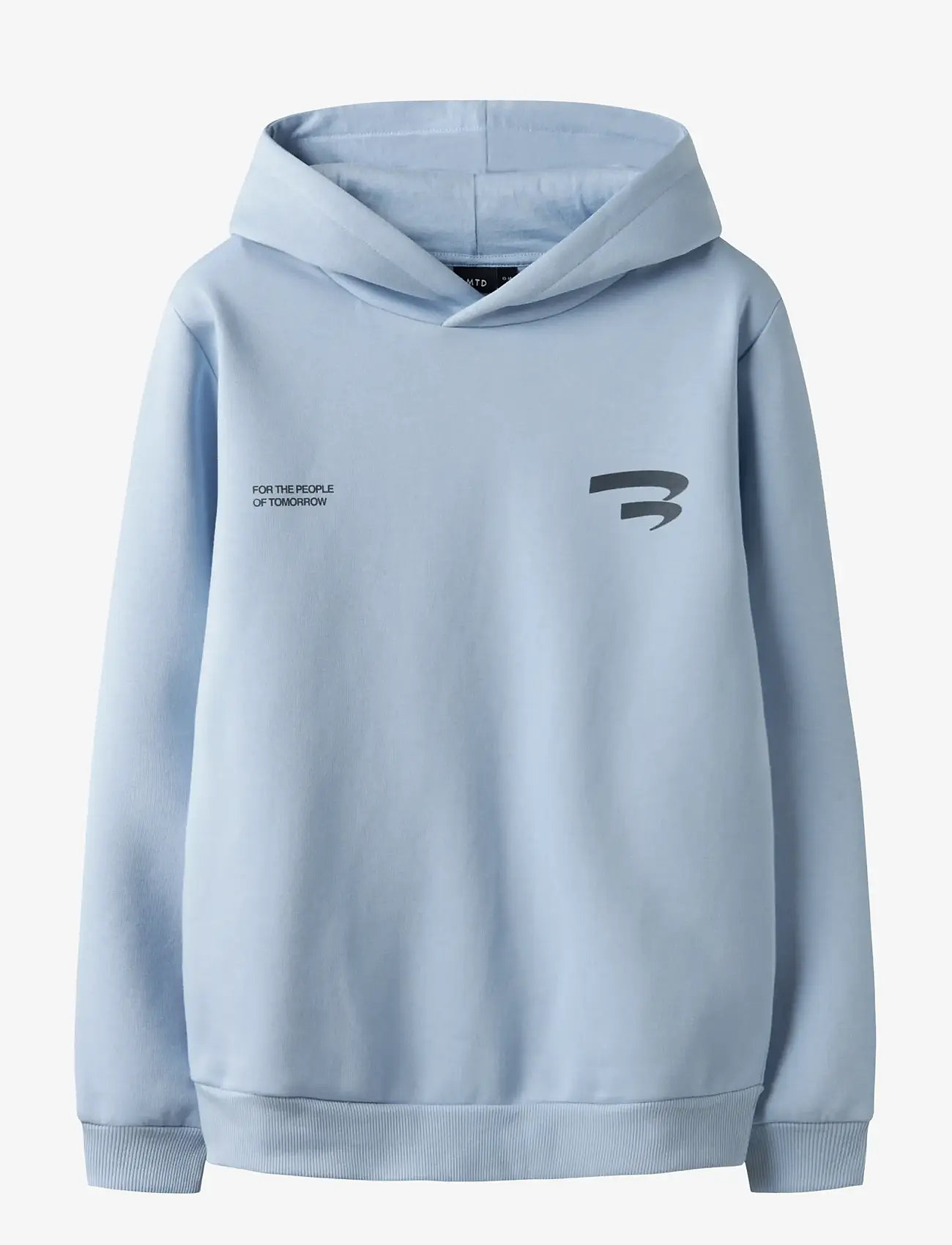 LMTD - NLNBASE LS L SWEAT W. HOOD - hættetrøjer - kentucky blue - 1