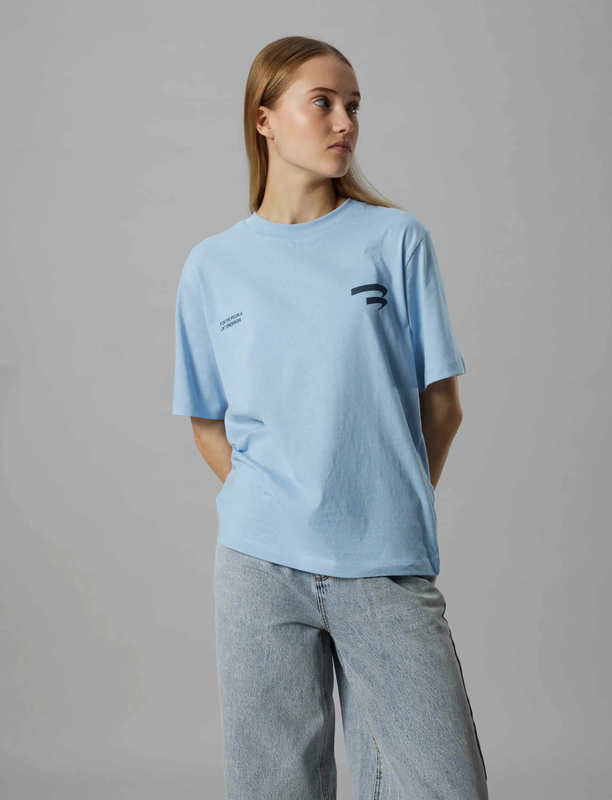 LMTD - NLNBASE SS L TOP - marškinėliai trumpomis rankovėmis - kentucky blue - 4