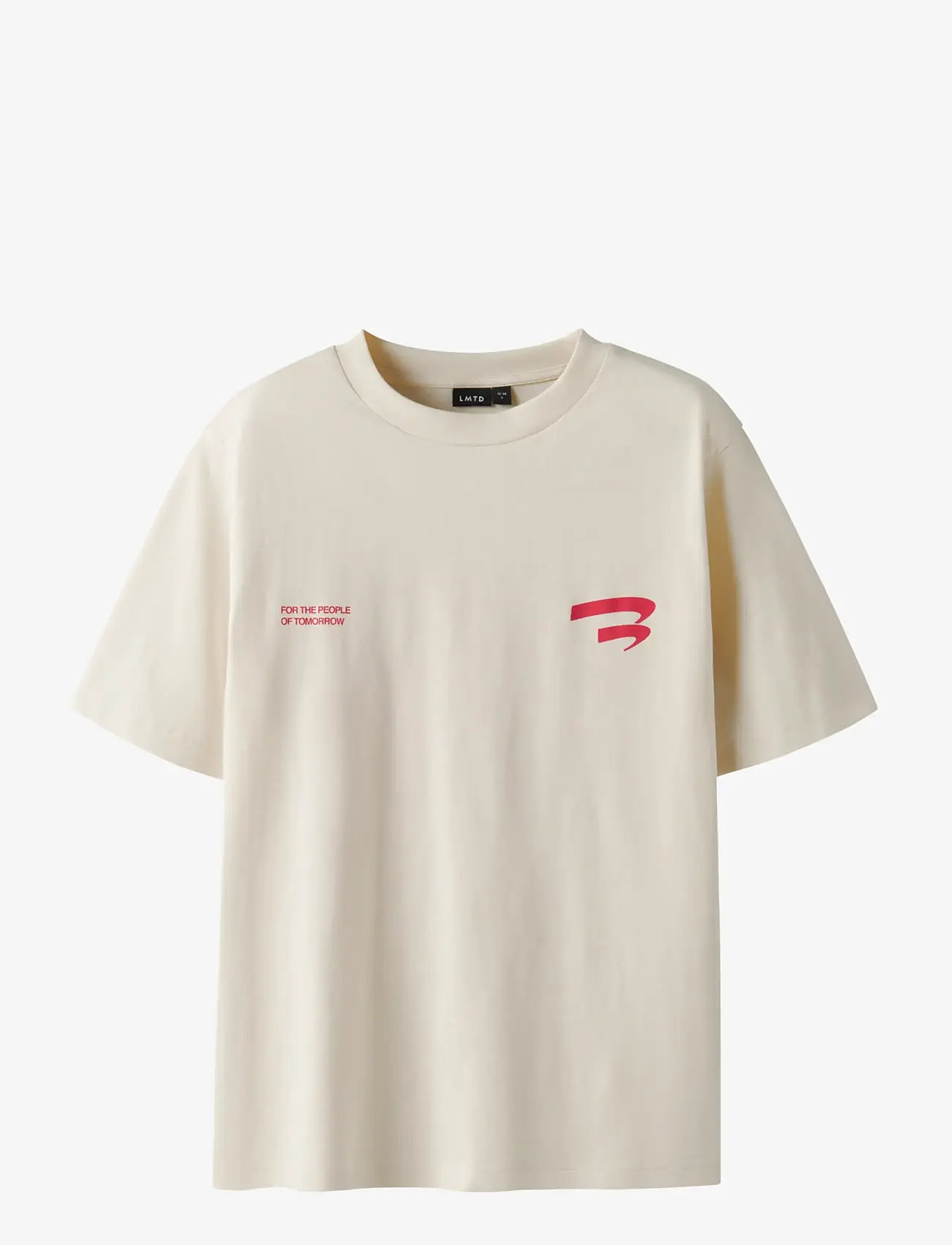 LMTD - NLNBASE SS L TOP - short-sleeved t-shirts - turtledove - 1