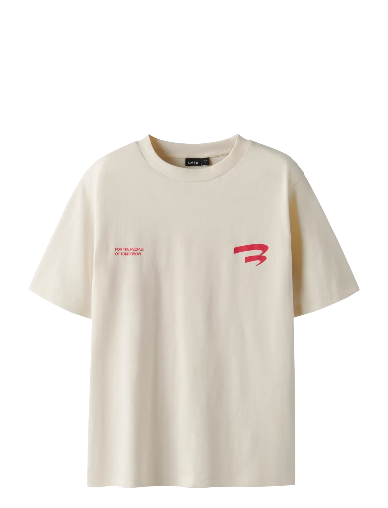 LMTD NLNBASE SS L TOP - Basplagg - TURTLEDOVE / cream