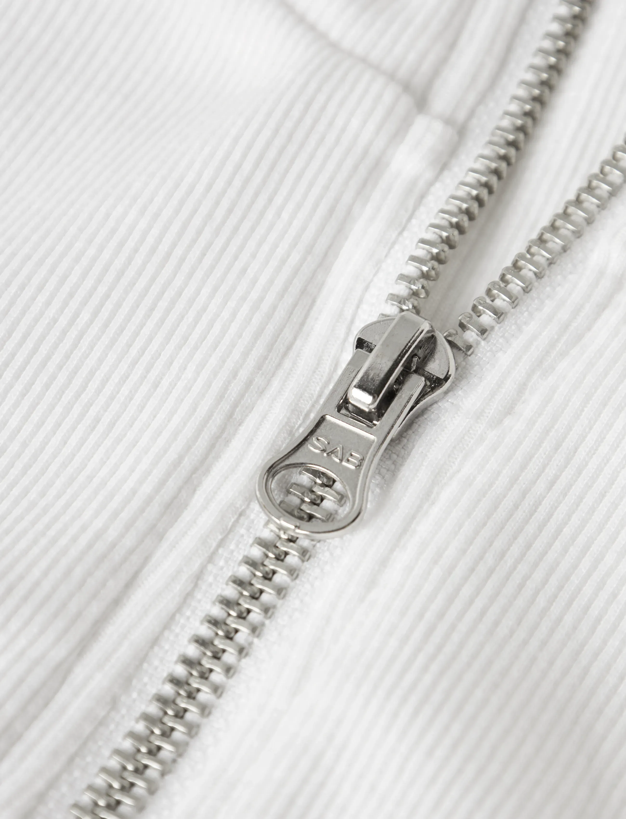 LMTD - NLFHINAJA LS SHORT S HALF ZIP TOP - stickade tröjor - bright white - 4