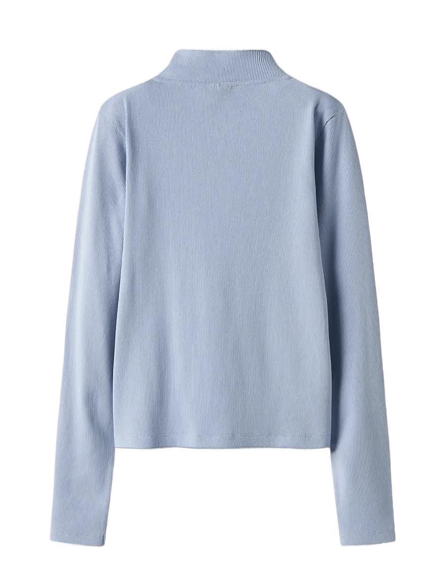 LMTD - NLFHINAJA LS SHORT S HALF ZIP TOP - pullover - kentucky blue - 1
