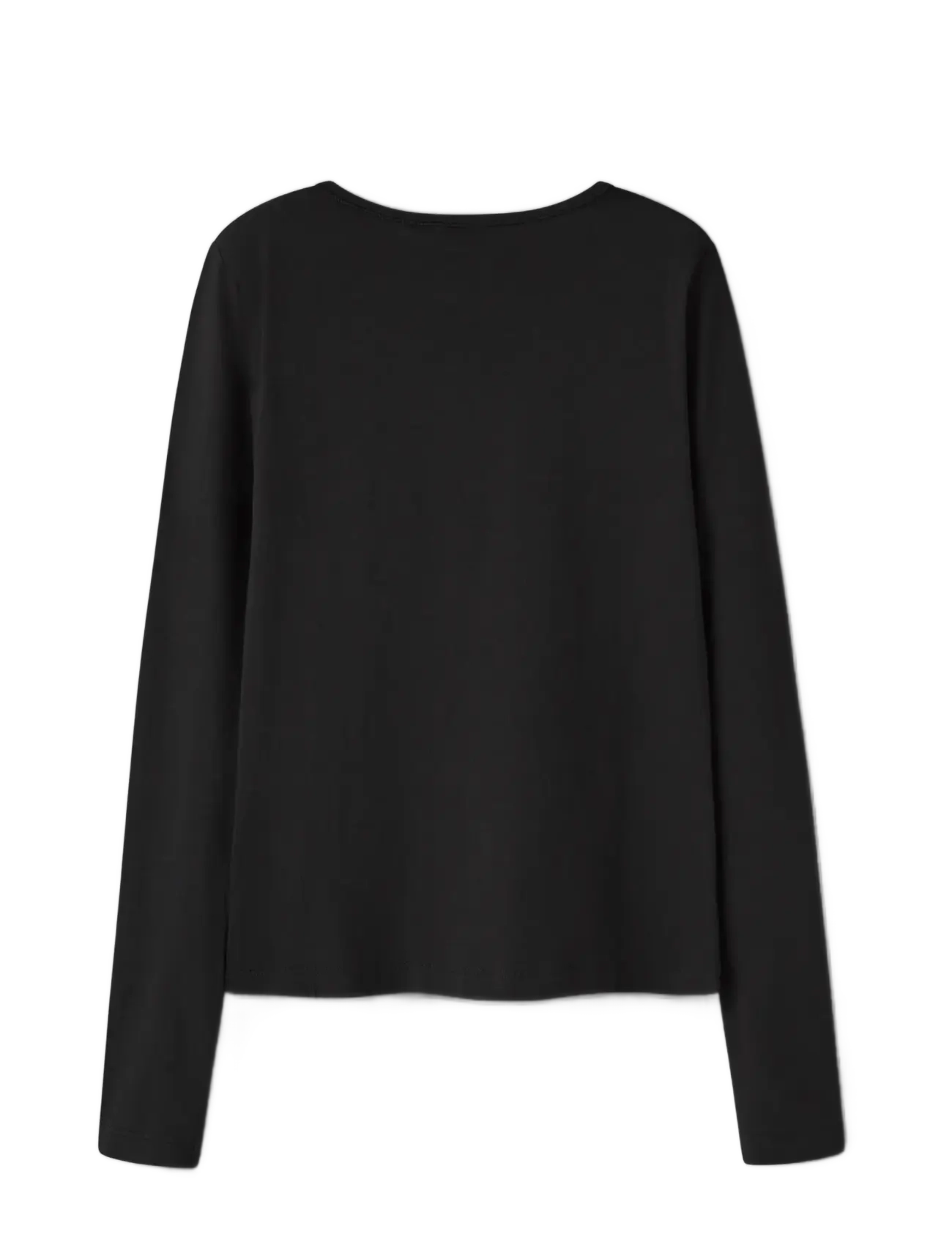 LMTD - NLFBOVAS LS SHORT S TOP NOOS - długi rękaw - black - 2