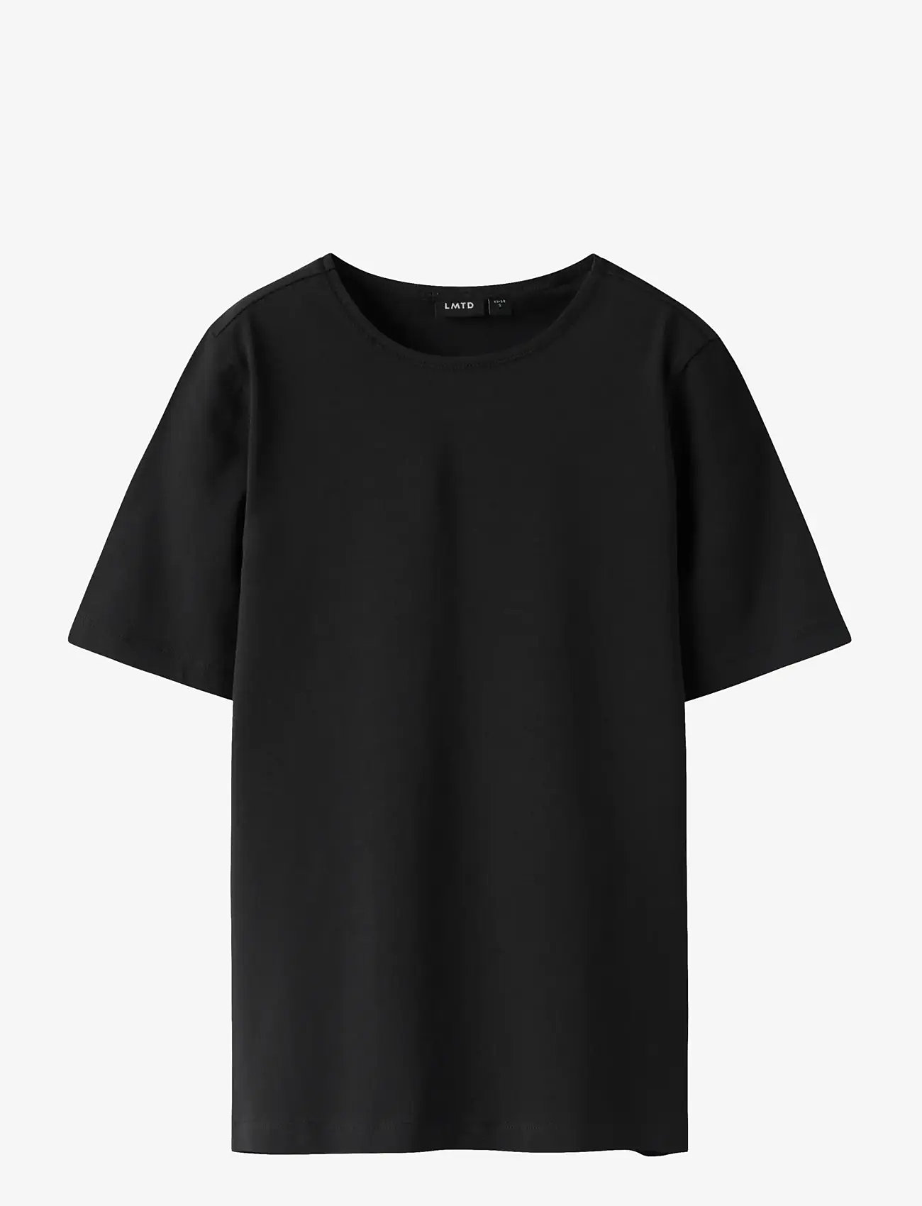 LMTD - NLFBOVAS SS SHORT S TOP NOOS - kortærmede t-shirts - black - 1