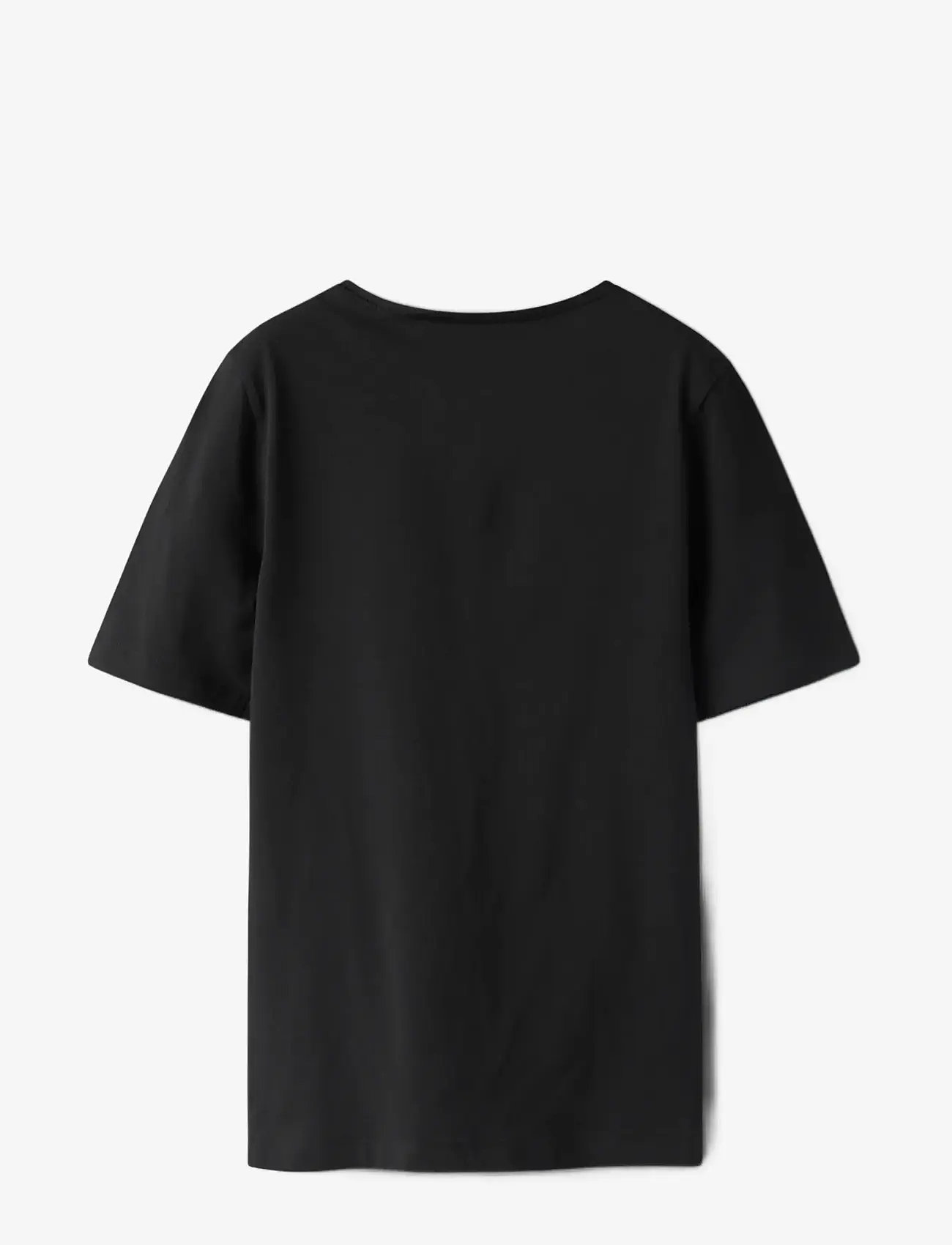 LMTD - NLFBOVAS SS SHORT S TOP NOOS - kortærmede t-shirts - black - 2
