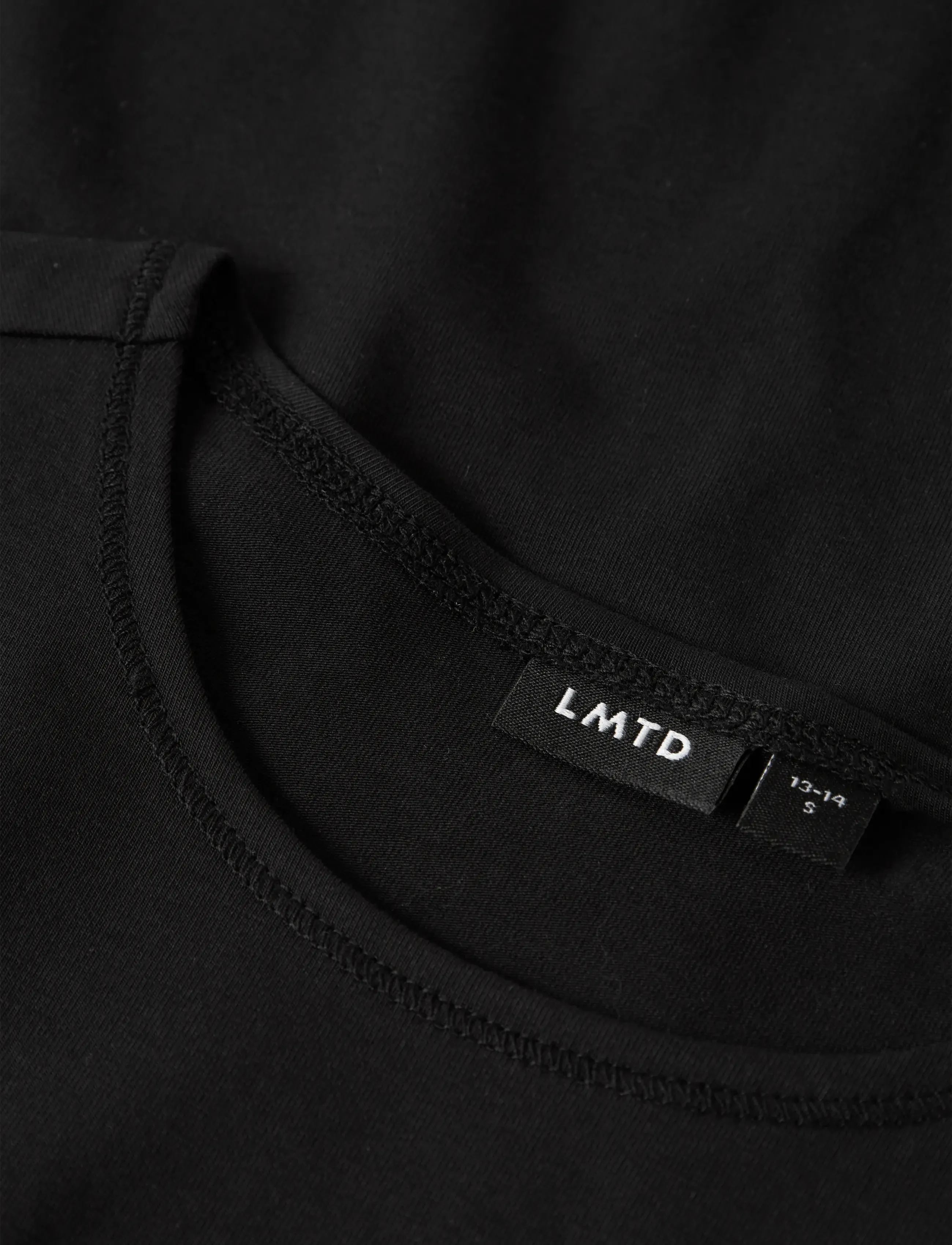 LMTD - NLFBOVAS SS SHORT S TOP NOOS - short-sleeved t-shirts - black - 3
